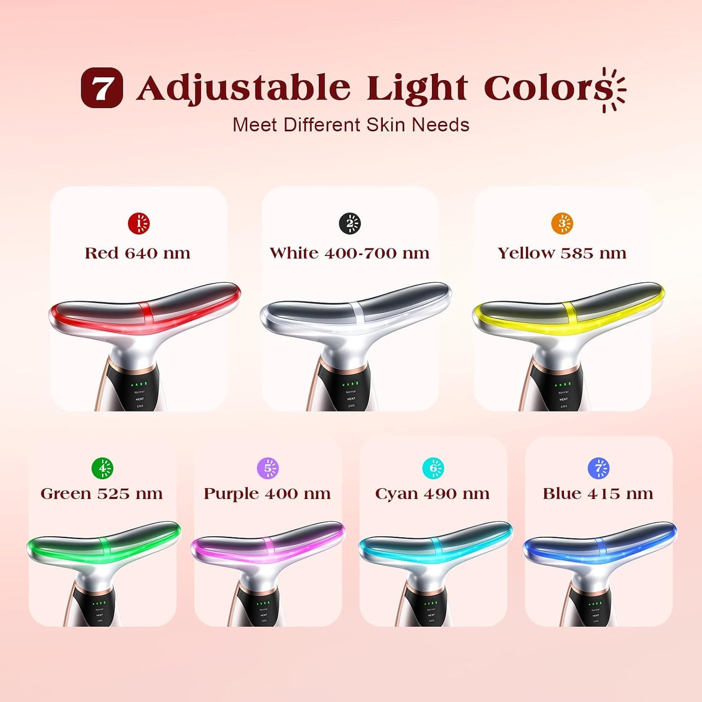 7-Color LED Thermal Facial Sculptor